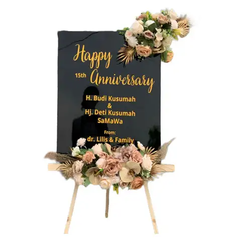 Papan Bunga Akrilik Rajasinga